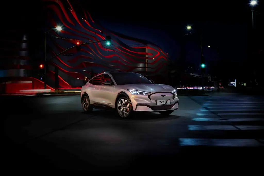 All-Electric-Ford Mustang-Mach-E-parking