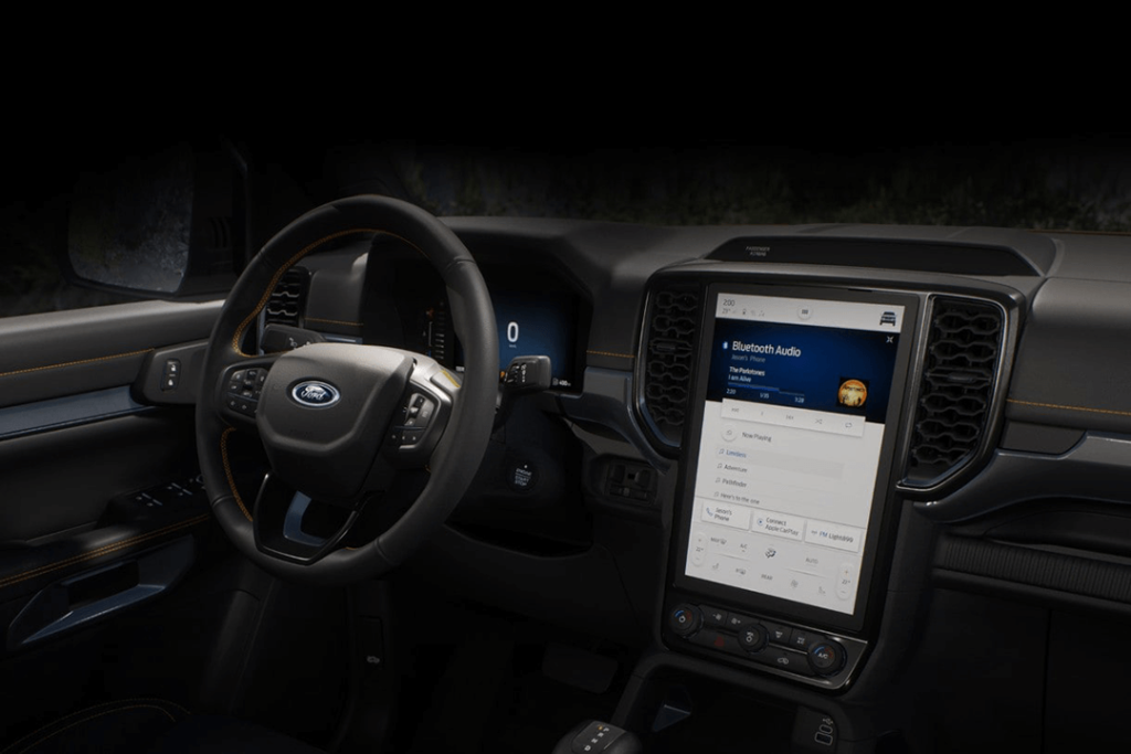 Ford-Ranger-Wildtrack-steering-wheel