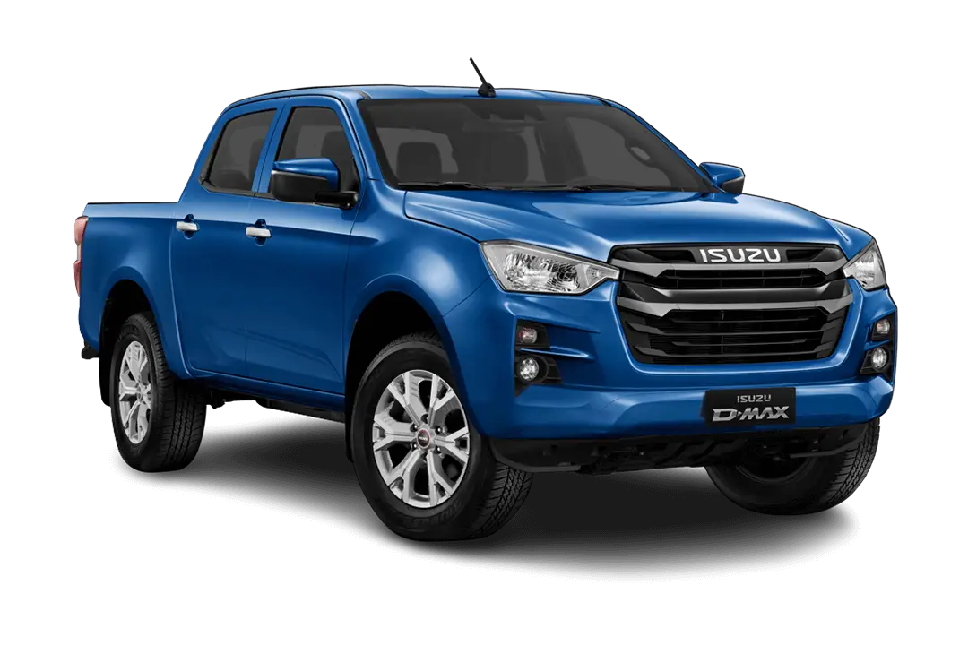 D-max-double-cab-Blå