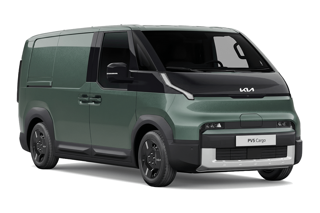 KIA-PV5-cityscrape-green