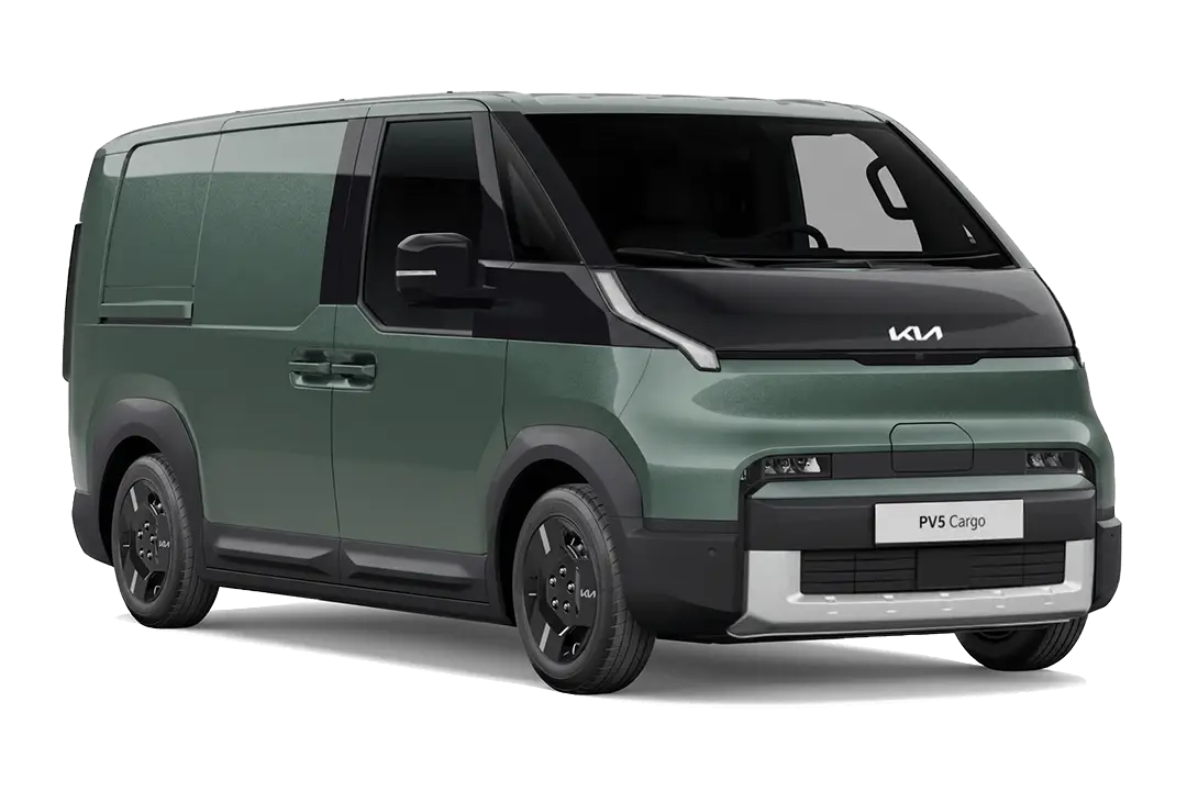 KIA-PV5-cityscrape-green